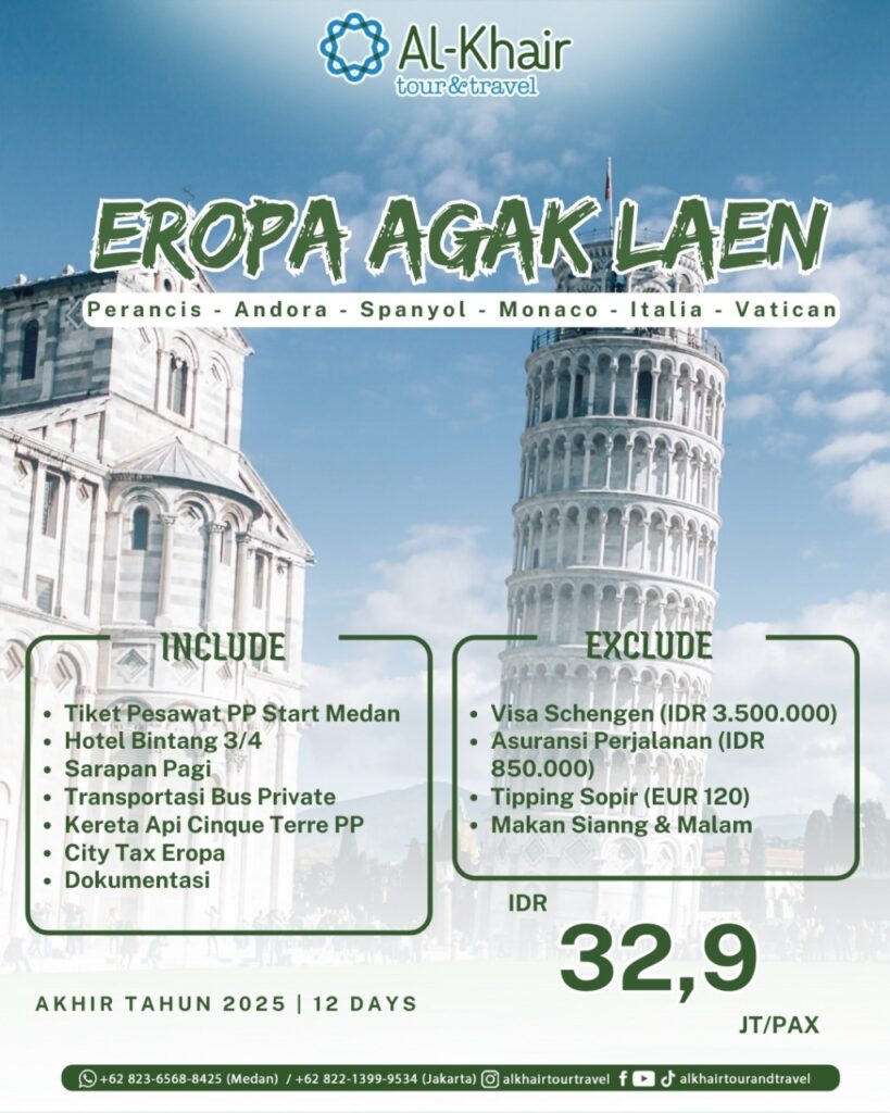 Trip Eropa Agak Laen